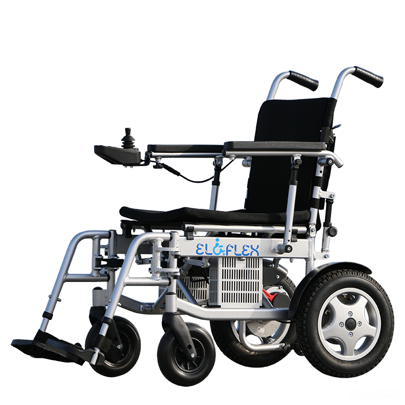 demonstratie Jaar vrijgesteld Eloflex model X Elektrische rolstoel koopt u bij De Graaf Mobiliteit