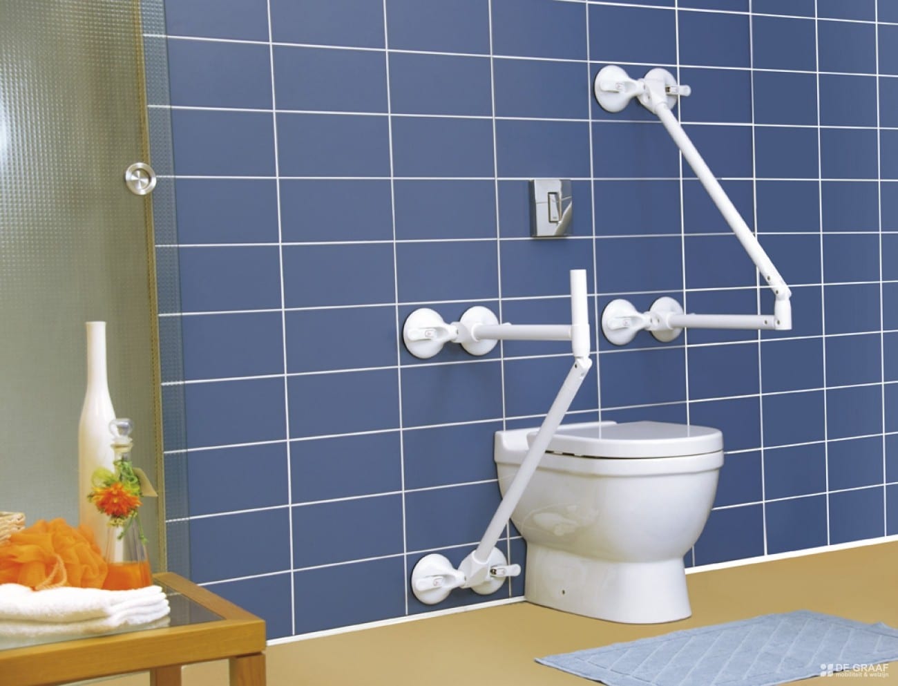 Able2 Quattropower Steun 8211 Met Handgreep Badkamer Hulpmiddel