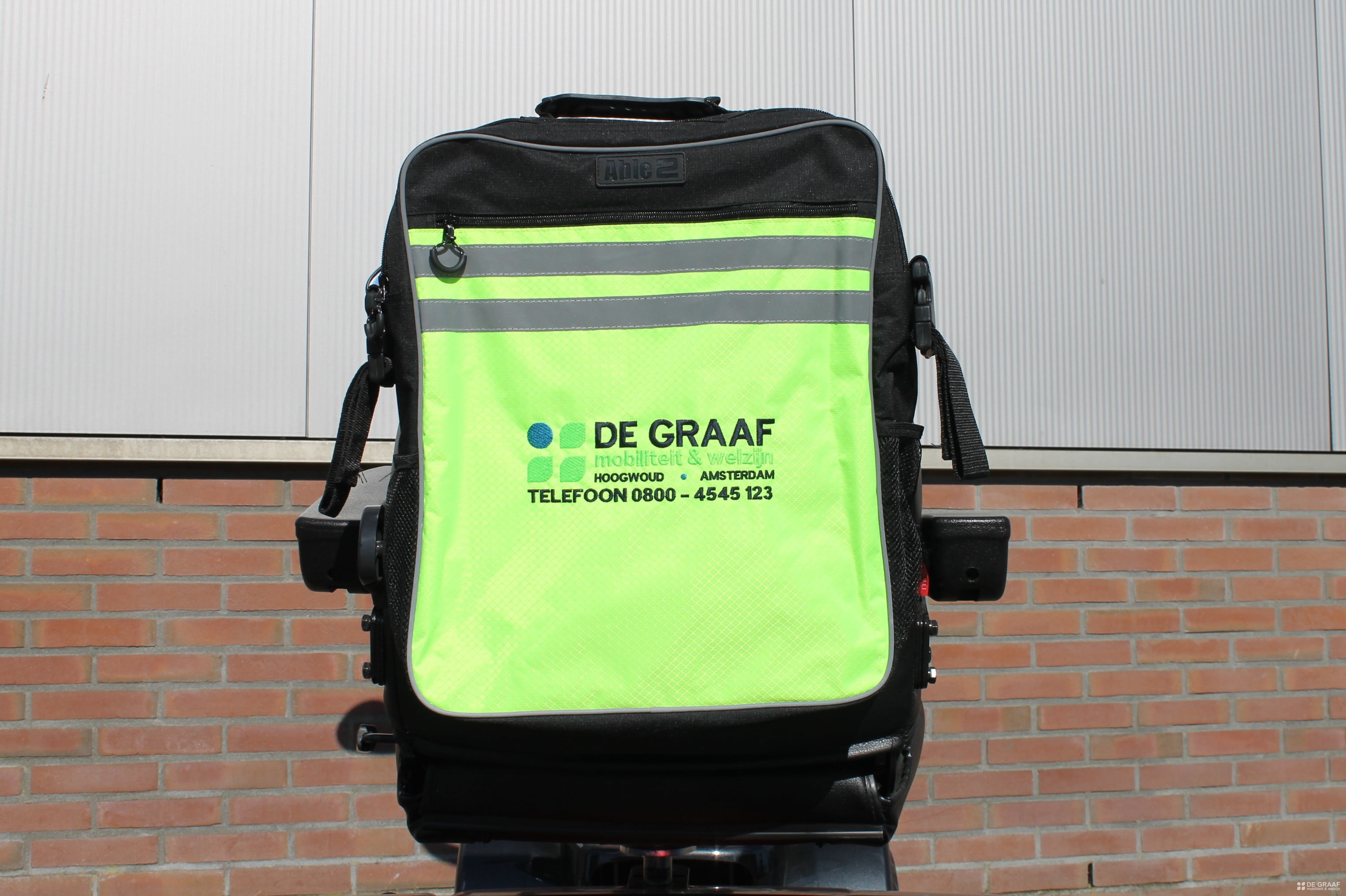 Dg Tas Achterop Reflectie Scootmobiel Accessoires