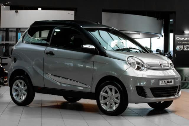 Aixam Minauto Cross 2023 Brommobiel Occasion Zilvergrijs