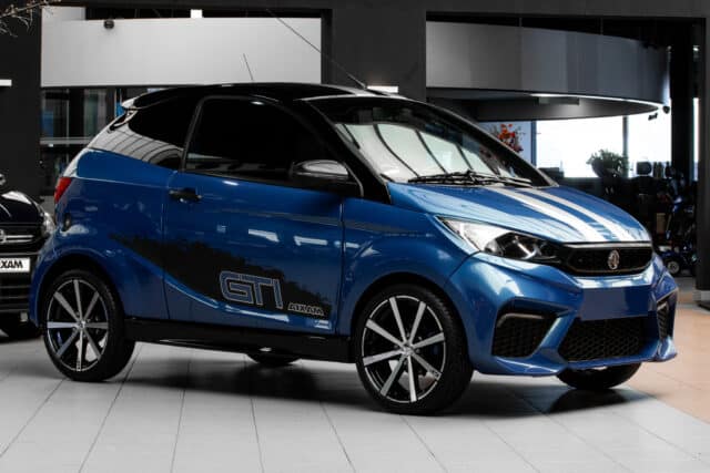 Aixam Coup Gti Emotion 2021 Brommobiel Occasion Saffierblauw Metallic