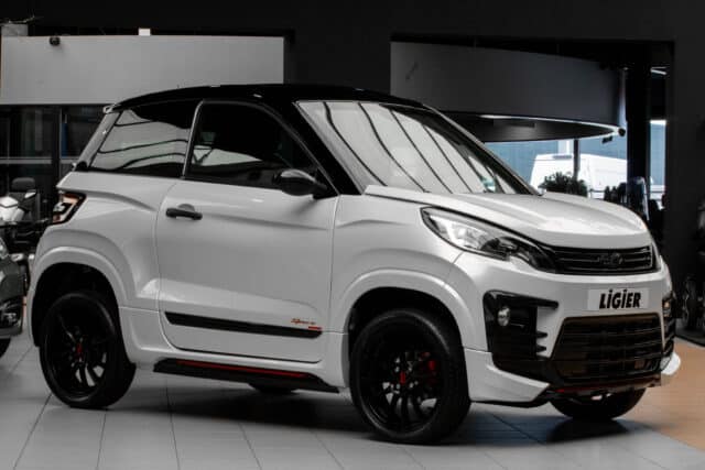 Ligier Js 60 L Sport Sun Dci 2023 Brommobiel Occasion Parelmoer Wit Metallic