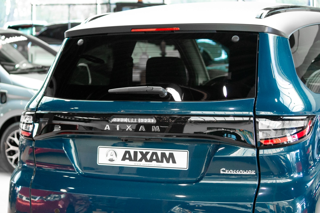 Aixam Crossover Premium Ambition E5 2026 Brommobiel Mallard Blauw