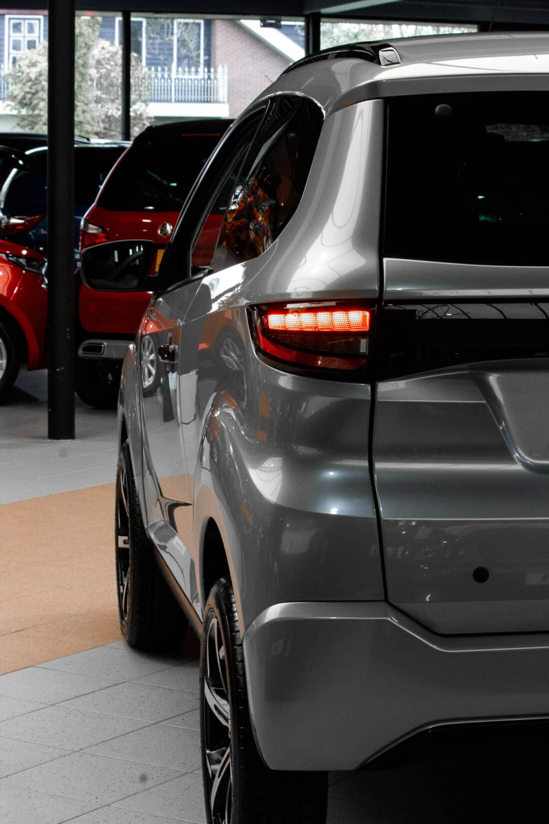 Aixam E Crossover Premium Ambition 2026 Brommobiel Elektrisch Zilvergrijs Metallic