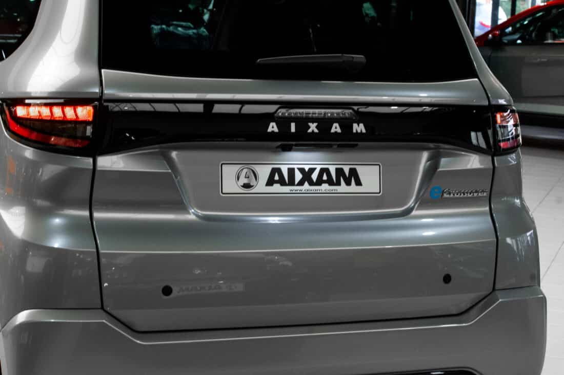 Aixam E Crossover Premium Ambition 2026 Brommobiel Elektrisch Zilvergrijs Metallic