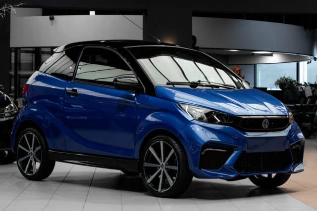 Aixam Coup Gti Emotion 2023 Brommobiel Occasion Saffierblauw Metallic