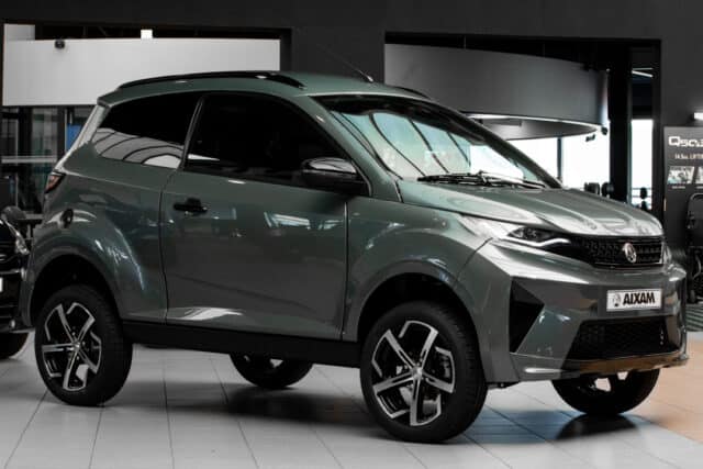 Aixam E Crossover Premium Ambition 2025 Brommobiel Elektrisch Titaniumgrijs Metallic