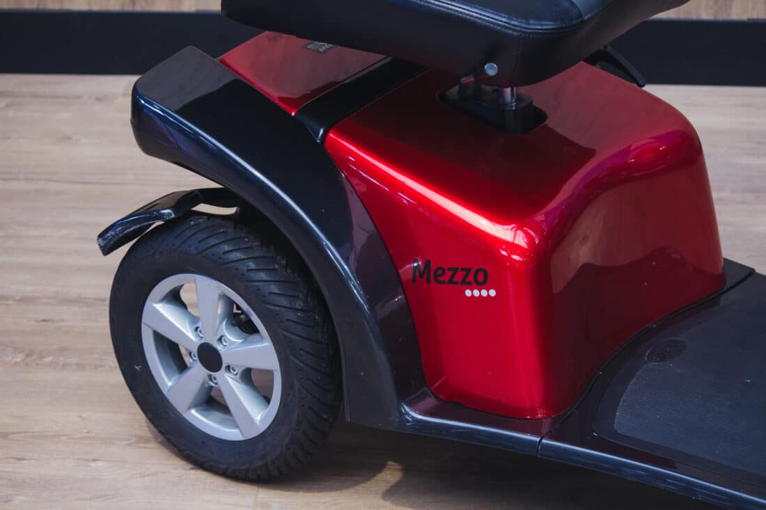 Life Amp Mobility Mezzo 4 Wiel Rood Occasion