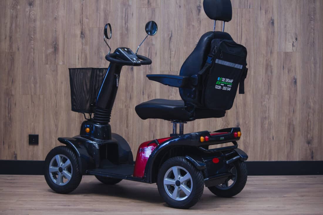 Life Amp Mobility Mezzo 4 Wiel Rood Occasion