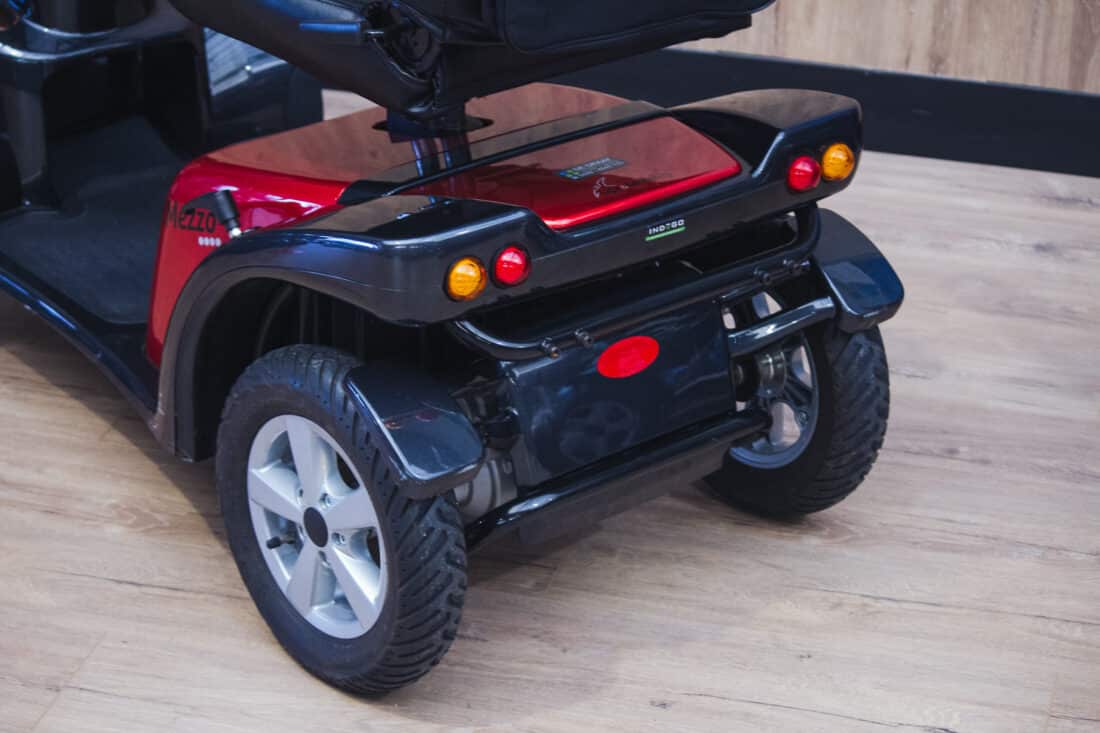 Life Amp Mobility Mezzo 4 Wiel Rood Occasion