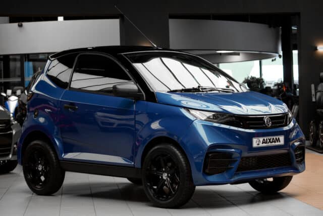 Aixam City Sport Ambition E5 2026 Brommobiel Nieuw Saffier Blauw